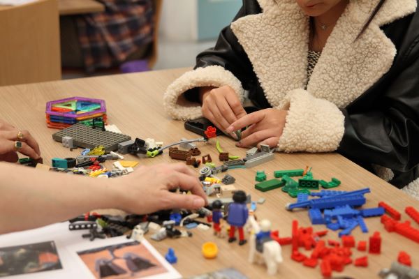 Making-based reflection time: LEGO session